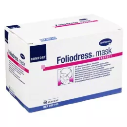 FOLIODRESS kaukė Comfort perfect žalia OP-Kaukės, 50 vnt