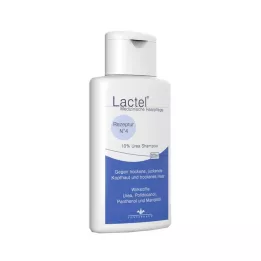 LACTEL Nr.4 Šampūnas nuo sausos, niežtinčios galvos odos, 200 ml