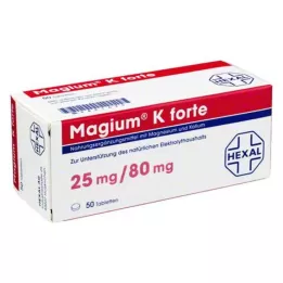 MAGIUM K forte tabletės, 50 vnt