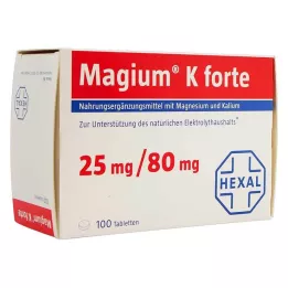 MAGIUM K forte tabletės, 100 vnt