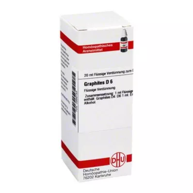 GRAPHITES D 6 Skiedimas, 20 ml GRAPHITES D 6 Skiedimas, 20 ml