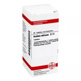 ACIDUM NITRICUM D 12 tablečių, 80 vnt