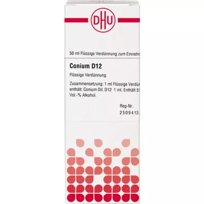 CONIUM D 12 Skiedimas, 50 ml