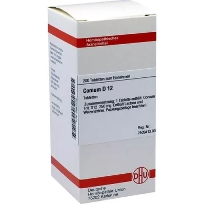 CONIUM D 12 tablečių, 200 vnt