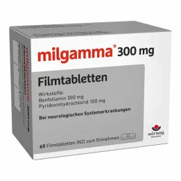 MILGAMMA 300 mg plėvele dengtos tabletės, 60 vnt