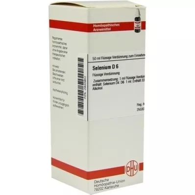 SELENIUM D 6 Skiedimas, 50 ml SELENIUM D 6 Skiedimas, 50 ml