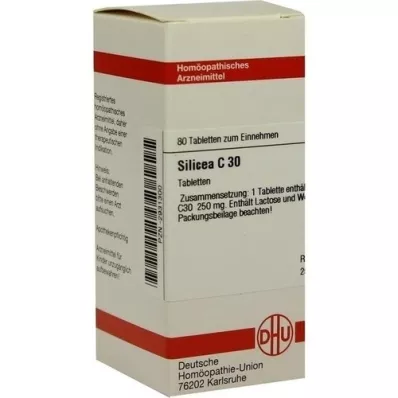SILICEA C 30 tabletės, 80 vnt SILICEA C 30 tabletės, 80 vnt