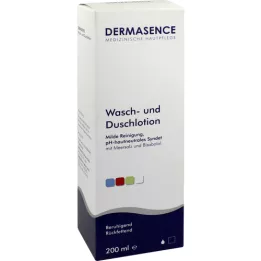 DERMASENCE Prausimosi ir dušo losjonas, 200 ml