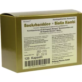 BOCKSHORNKLEE+BIOTIN derinio pakuotė, 120 vnt