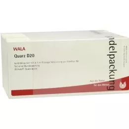 QUARZ D 20 ampulės, 50X1 ml