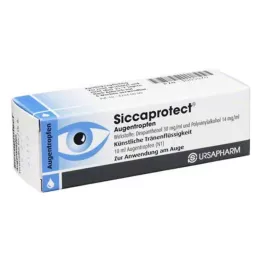 SICCAPROTECT Akių lašai, 10 ml