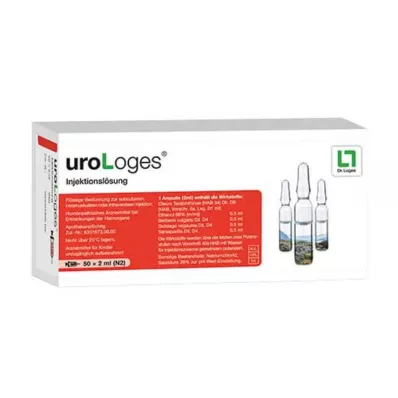 UROLOGES Injekcinio tirpalo ampulės, 50X2 ml UROLOGES Injekcinio tirpalo ampulės, 50X2 ml
