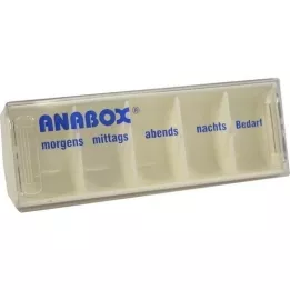 ANABOX Dieninė dėžutė balta, 1 vnt