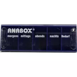 ANABOX Dieninė dėžutė mėlyna, 1 vnt