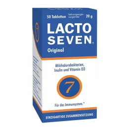 LACTO SEVEN Tabletės, 50 vnt
