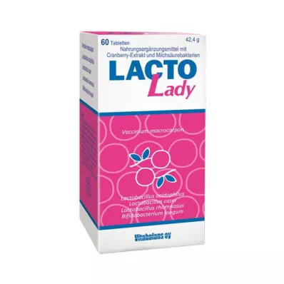 LACTOLADY Tabletės, 60 vnt LACTOLADY Tabletės, 60 vnt
