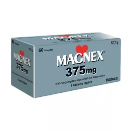 MAGNEX 375 mg tabletės, 60 vnt
