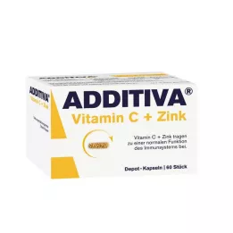 ADDITIVA Vitamin C Depot 300 mg kapsulės, 60 vnt