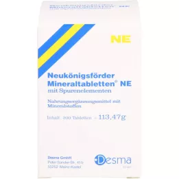 NEUKÖNIGSFÖRDER Mineralinės tabletės NE, 200 vnt