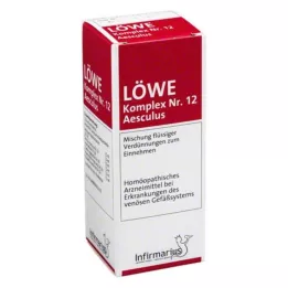 LÖWE KOMPLEX Nr.12 Aesculus lašai, 50 ml