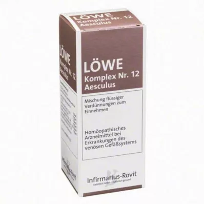 LÖWE KOMPLEX Nr.12 Aesculus lašai, 100 ml