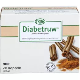 DIABETRUW Cinamono kapsulės, 60 vnt