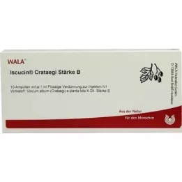 ISCUCIN crataegi Strength B ampulės, 10X1 ml
