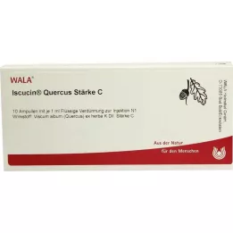 ISCUCIN quercus Strength C ampulės, 10X1 ml