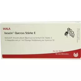 ISCUCIN quercus Strength E ampulės, 10X1 ml