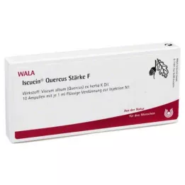 ISCUCIN quercus Strength F ampulės, 10X1 ml