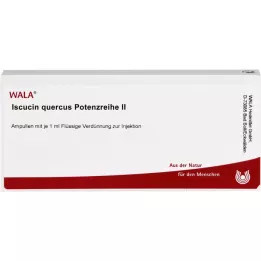 ISCUCIN quercus potencijos serijos II ampulės, 10X1 ml