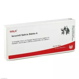 ISCUCIN salicis A stiprumo ampulės, 10X1 ml
