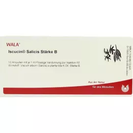 ISCUCIN salicis Stiprumas B ampulės, 10X1 ml