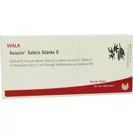 ISCUCIN salicis Stiprumo E ampulės, 10X1 ml