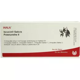 ISCUCIN salicis potencijos serijos II ampulės, 10X1 ml
