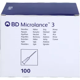 BD MICROLANCE Kaniulė 18 G 1 1/2 40 mm sk., 100 vnt