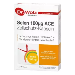 SELEN ACE 100 mg 60 dienų kapsulės, 60 vnt
