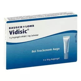 VIDISIC Akių gelis, 3X10 g