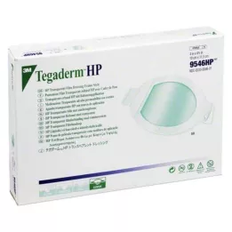 TEGADERM 3M permatomas tvarstis 10x11,5 cm ovalus 9546AG, 50 vnt
