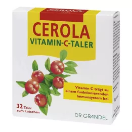 CEROLA Vitaminas C Taler Grandel, 32 vnt