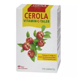 CEROLA Vitaminas C Taler Grandel, 60 vnt
