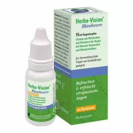 HERBA-VISION Mėlynių akių lašai, 15 ml