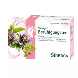 SIDROGA Raminamieji arbatos filtravimo maišeliai, 20X2,0 g