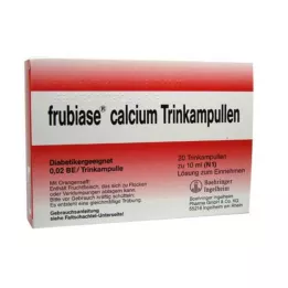 FRUBIASE CALCIUM T Geriamosios ampulės, 20 vnt