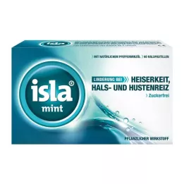 ISLA MINT Pastilės, 60 vnt