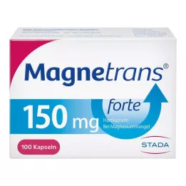 MAGNETRANS forte 150 mg kietos kapsulės, 100 vnt