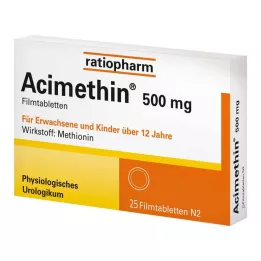 ACIMETHIN Plėvele dengtos tabletės, 25 vnt