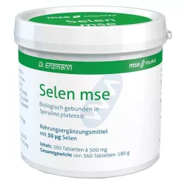 SELEN MSE 50 µg tabletės, 360 vnt