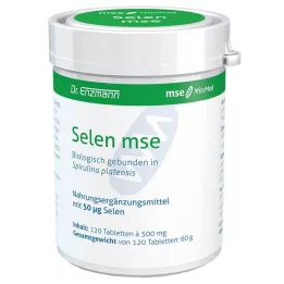 SELEN MSE 50 µg tabletės, 120 vnt