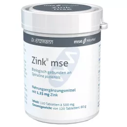 ZINK II MSE 1,25 mg tabletės, 120 vnt